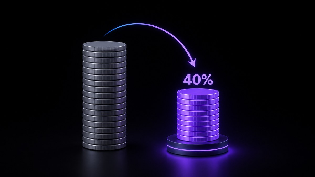 fees paid vs 40% returned